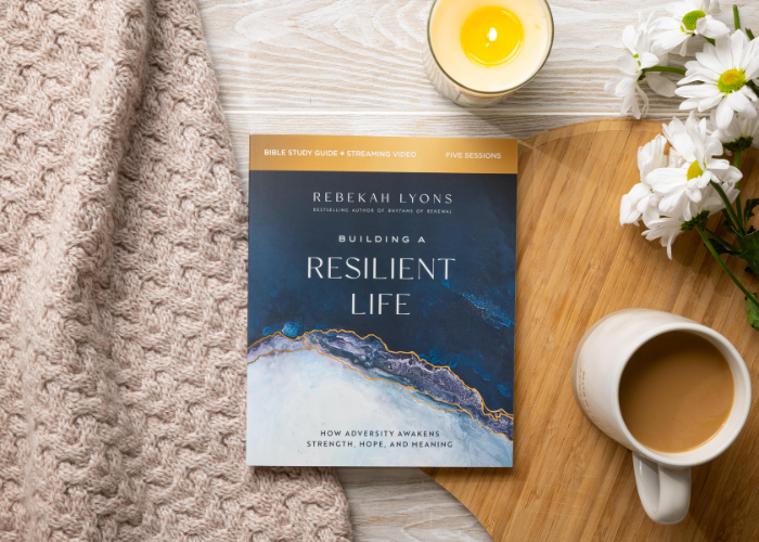 Building a Resilient Life Book + Bible Study Guide Bundle