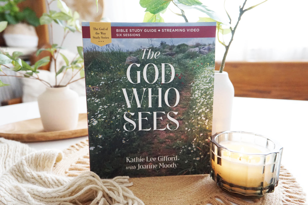 The God Who Sees Study Guide + Bible Bundle
