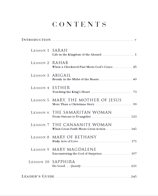 Ten Women of the Bible Updated Edition: How God Used Imperfect People to Change the World