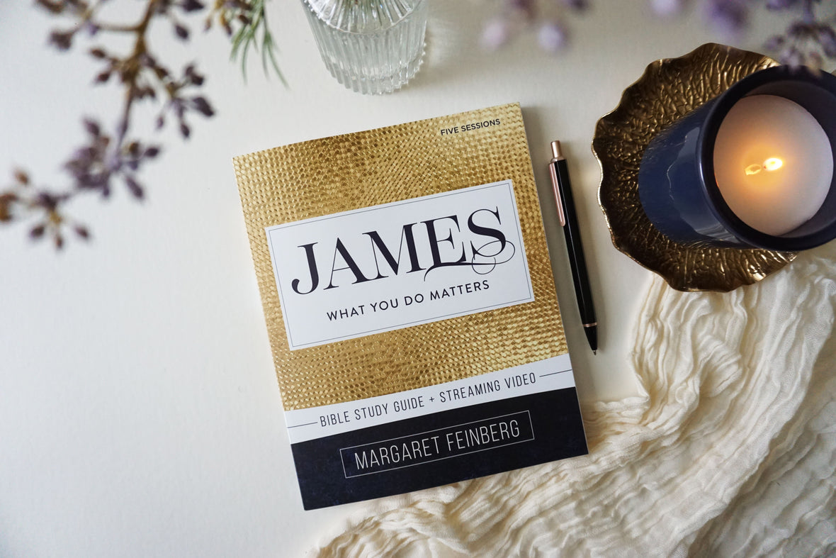 James Study Guide + Scripture Journal + Thinline Bible Bundle