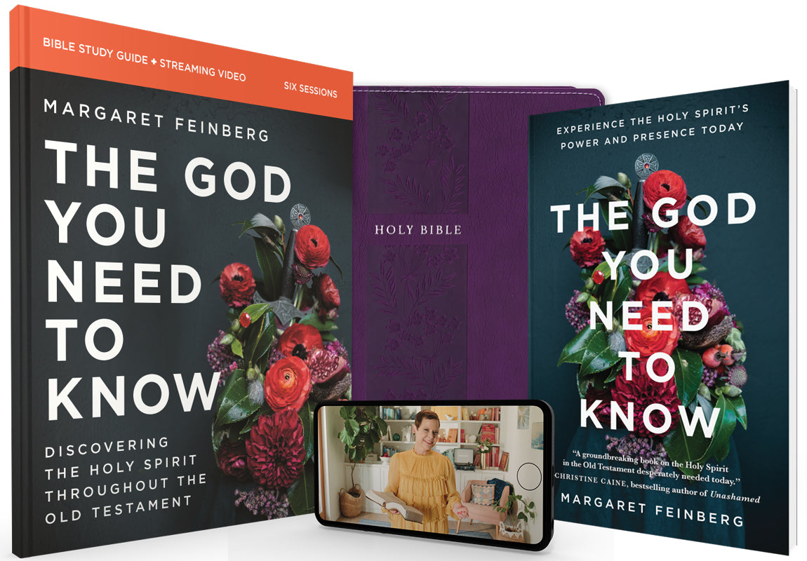 The God You Need to Know Study Guide + Book + Bible Premium Bundle