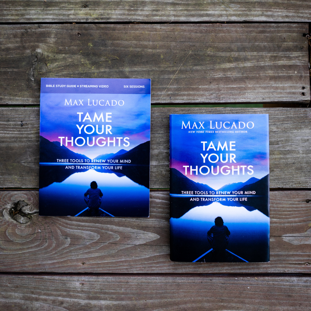 Tame Your Thoughts Bible Study Guide + Book Essentials Bundle