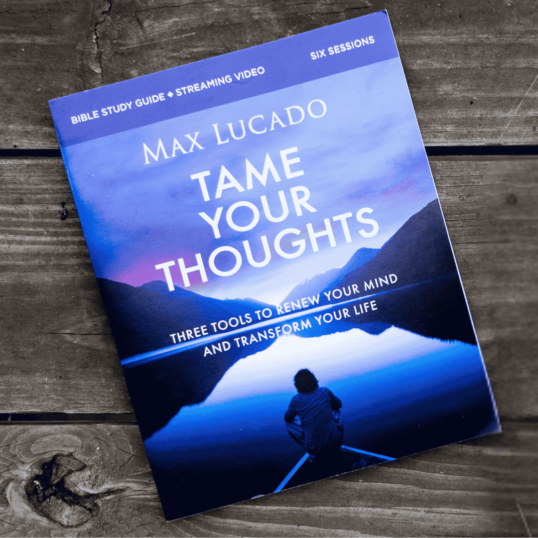 Tame Your Thoughts Bible Study Guide + Book Essentials Bundle