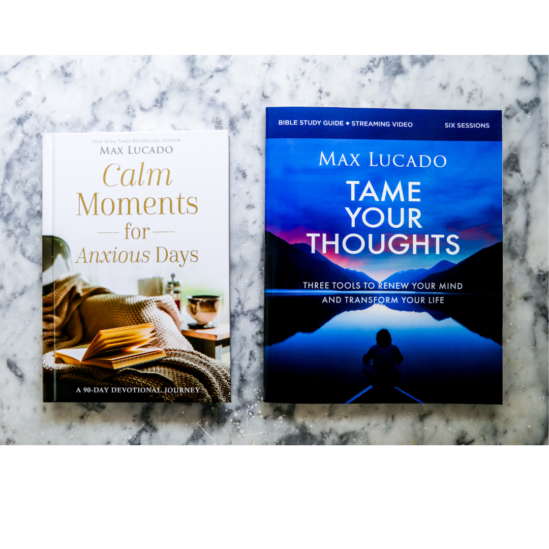 Tame Your Thoughts Bible Study Guide + Book + Devotional Premium Bundle