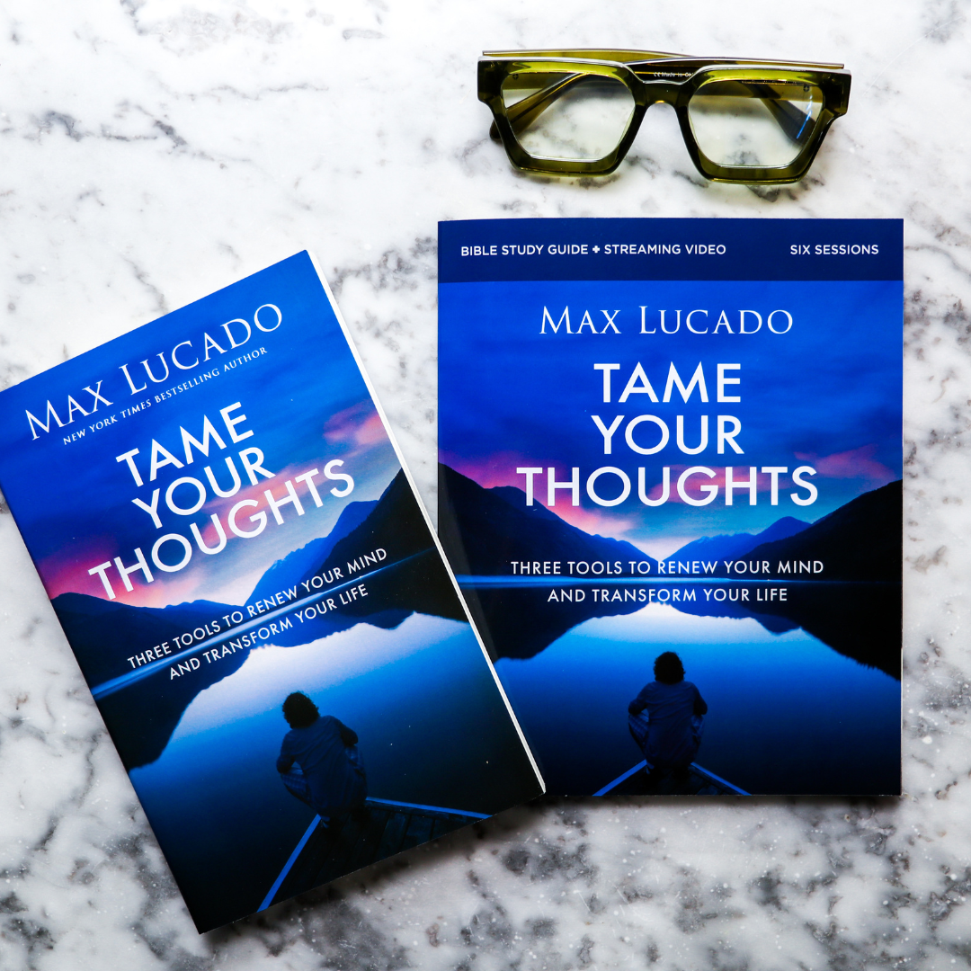 Tame Your Thoughts Bible Study Guide + Book Essentials Bundle