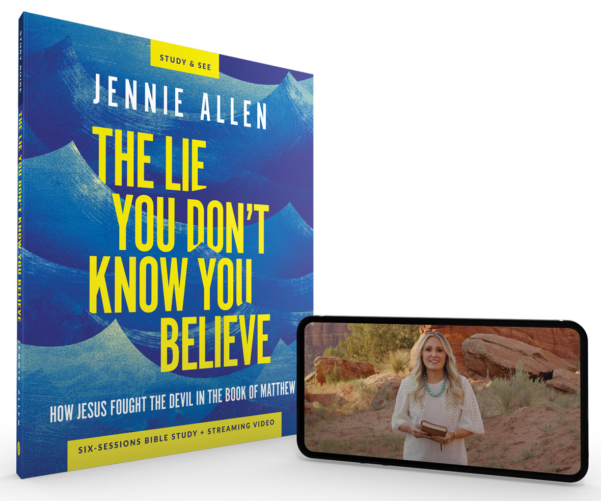 The Lie You Don't Know You Believe Bible Study Guide plus Streaming Video: How Jesus Fought the Devil in the Book of Matthew