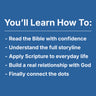 The Bible, Simplified: Learn the Story, Live the Story (A Christian Bible Study Guide to Help You Understand the Meaning and the Message of Scripture)