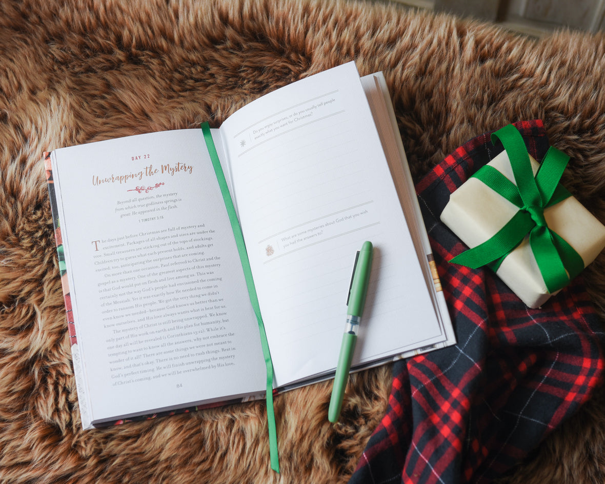 The Advent Project: A Challenge to Journal, Reflect, and Celebrate Christ’s Birth (A 28-Day Christmas Devotional Journey)
