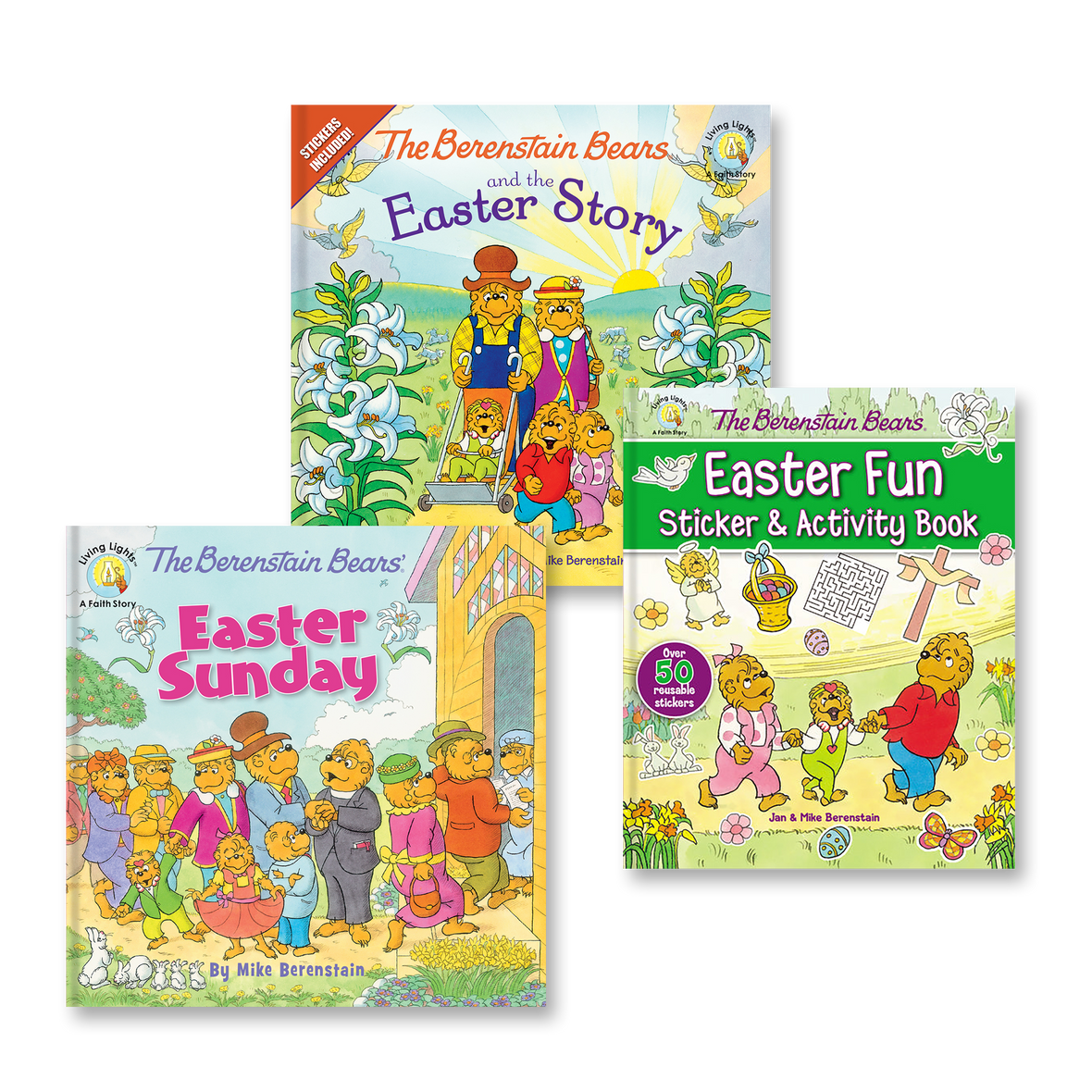 The Berenstain Bears Easter 3-Pack Bundle – FaithGateway Store
