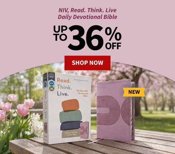 NIV, Read. Think. Live Daily Devotional Bible up to 36% off - Shop Now