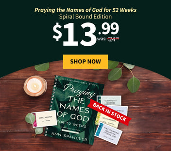 Praying the Names of God for 52 Weeks Spiral Bound Edition $13.99 was $24.99 - Shop Now
