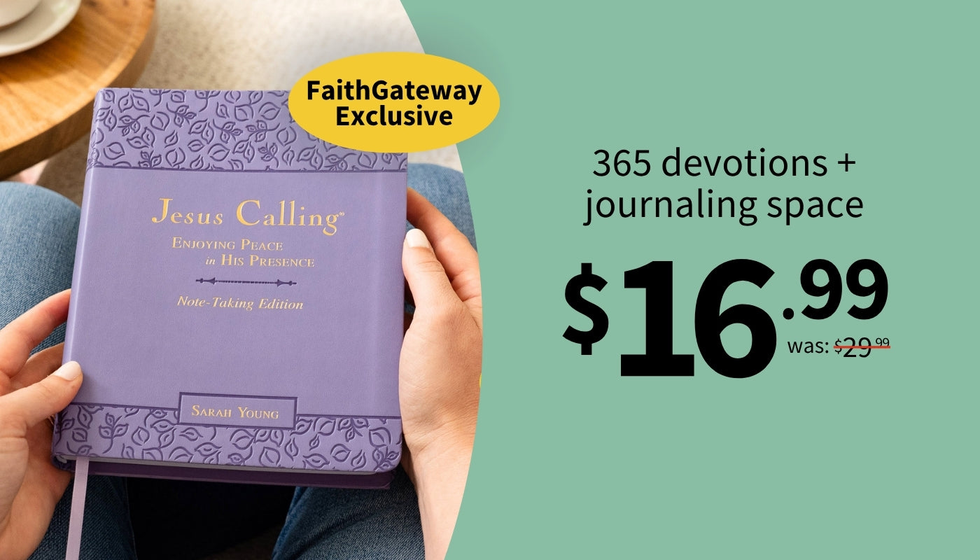 FaithGateway Exclusive - 365 devotions + journaling space $16.99 was $29.99