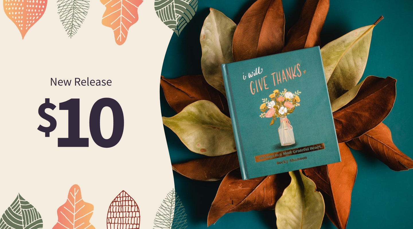 New Release $10, I Will Give Thanks by Becky Shannon