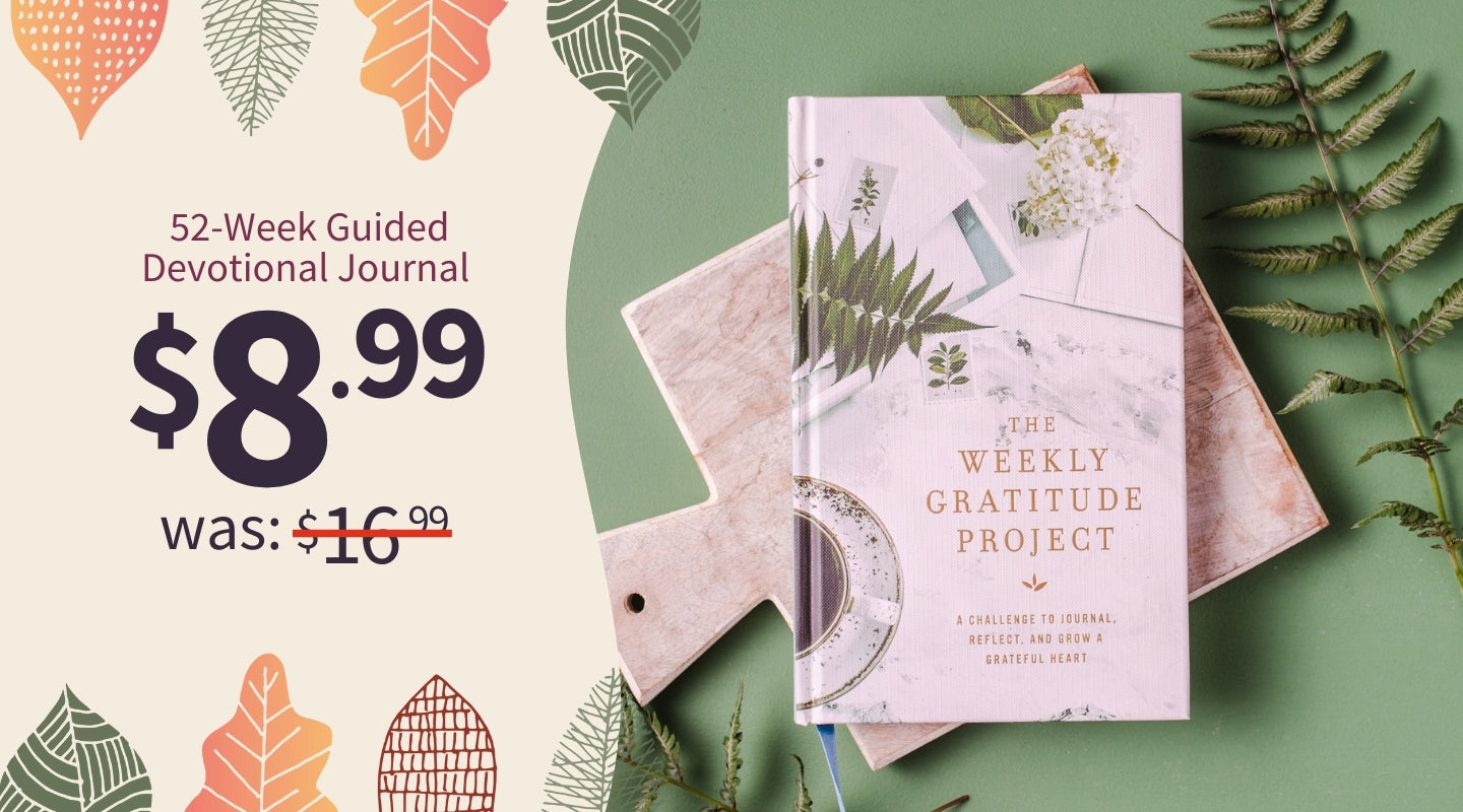 The Weekly Gratitude Project - 52-Week Guided Devotional Journal $8.99 was $16.99