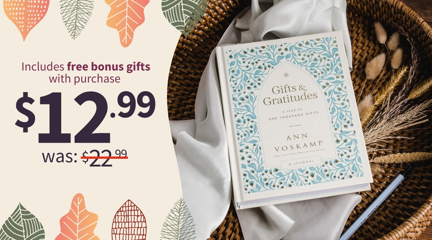 Gifts and Gratitudes - Includes free bonus gifts with purchase $12.99 was $22.99