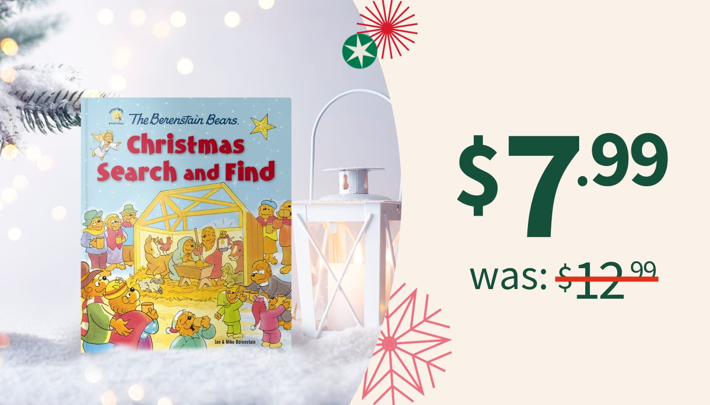 The Berenstain Bears, Christmas Search and Find, $7.99 Was $12.99