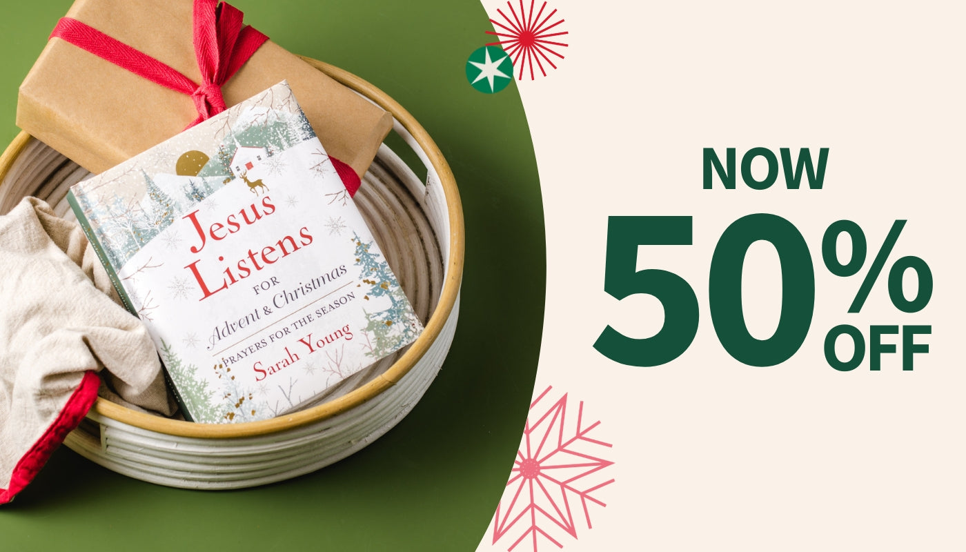 Jesus Listens for Advent & Christmas by Sarah Young, Now 50% Off