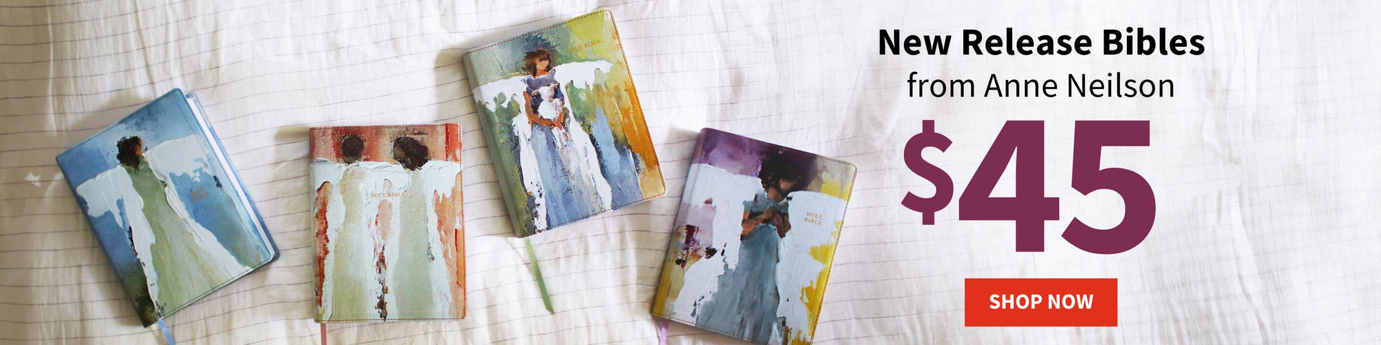 New Release Bibles from Anne Nielson, $45, Shop Now