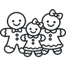 Gingerbread family