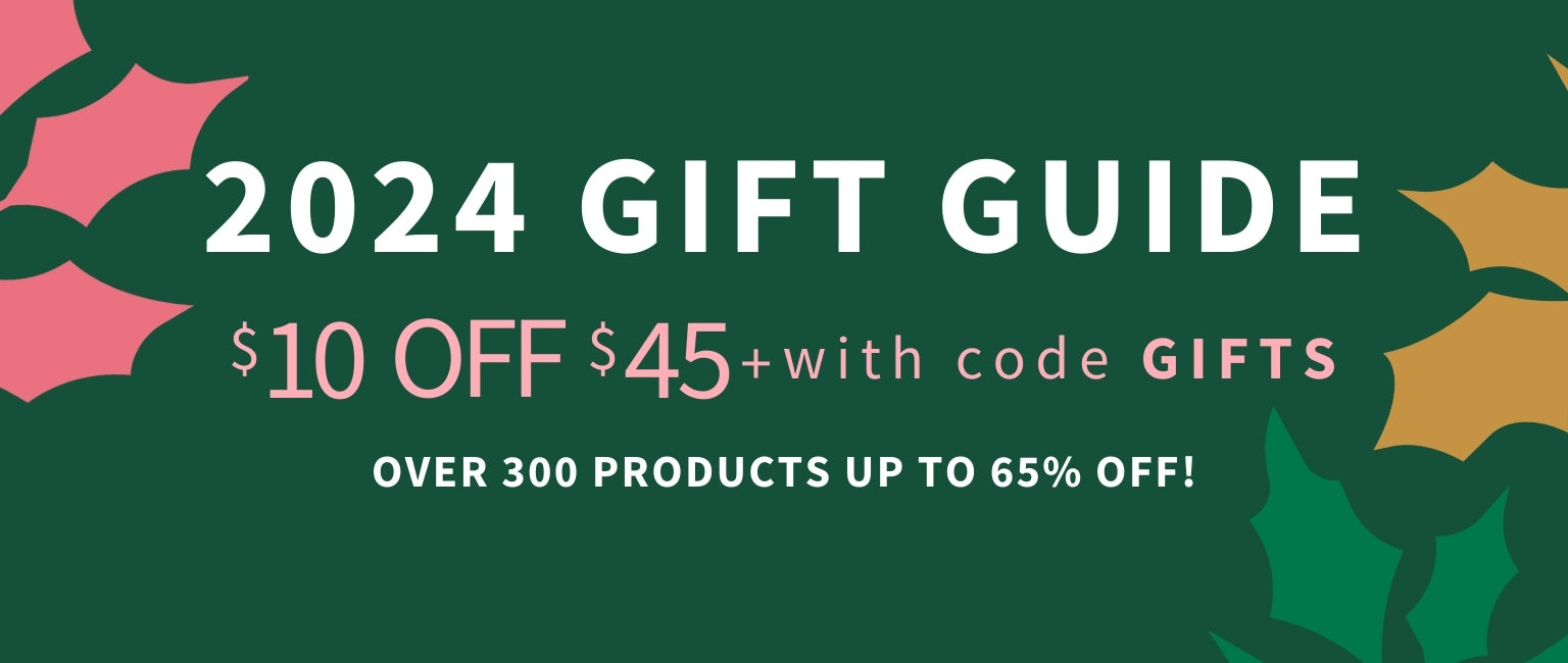 2024 Gift Guide, $10 off $45+ with code GIFTS, Over 300 Products Up to 65% off!