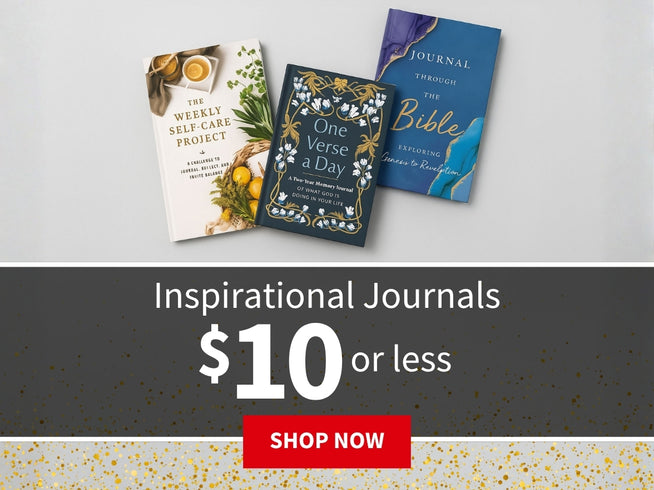 Inspirational Journals $10 or less - Shop Now