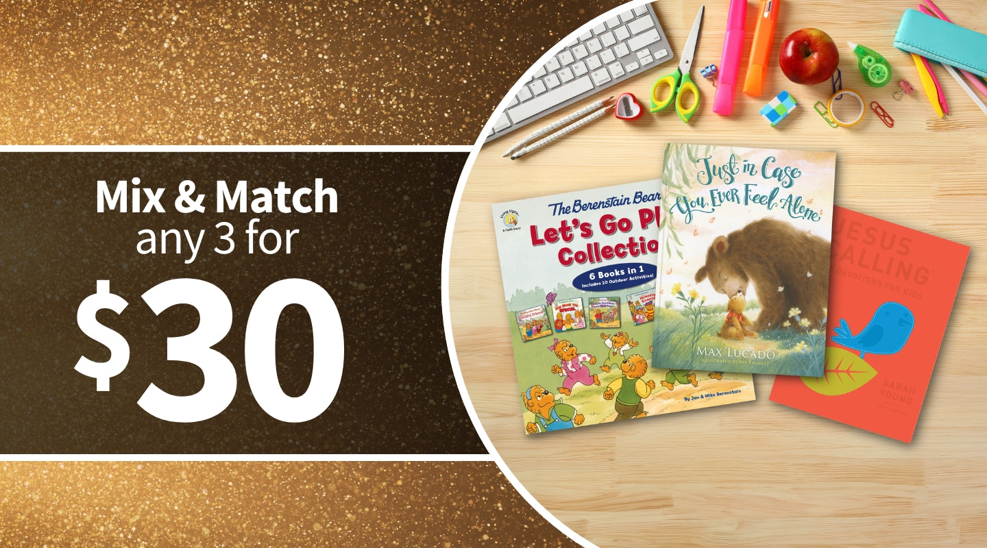 Mix & Match for Kids, any 3 for $30 on preselected products