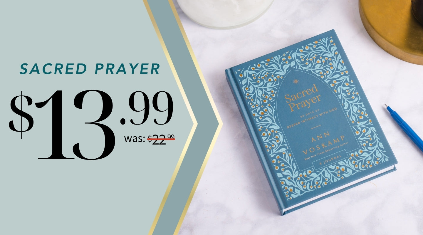 Sacred Prayer by Ann Voskamp, $13.99 Was: $22.99