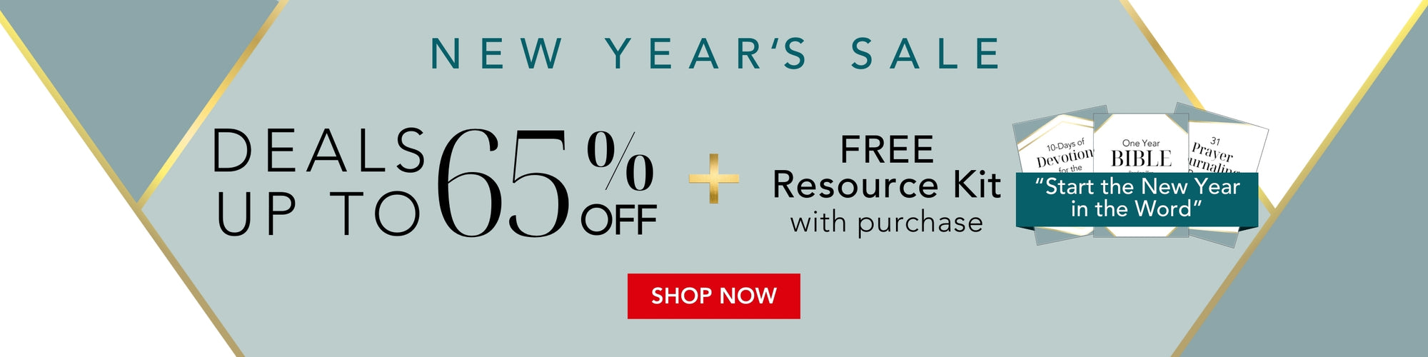 New Year's Sale - Deals Up to 65% Off +  Free Resource Kit with Purchase