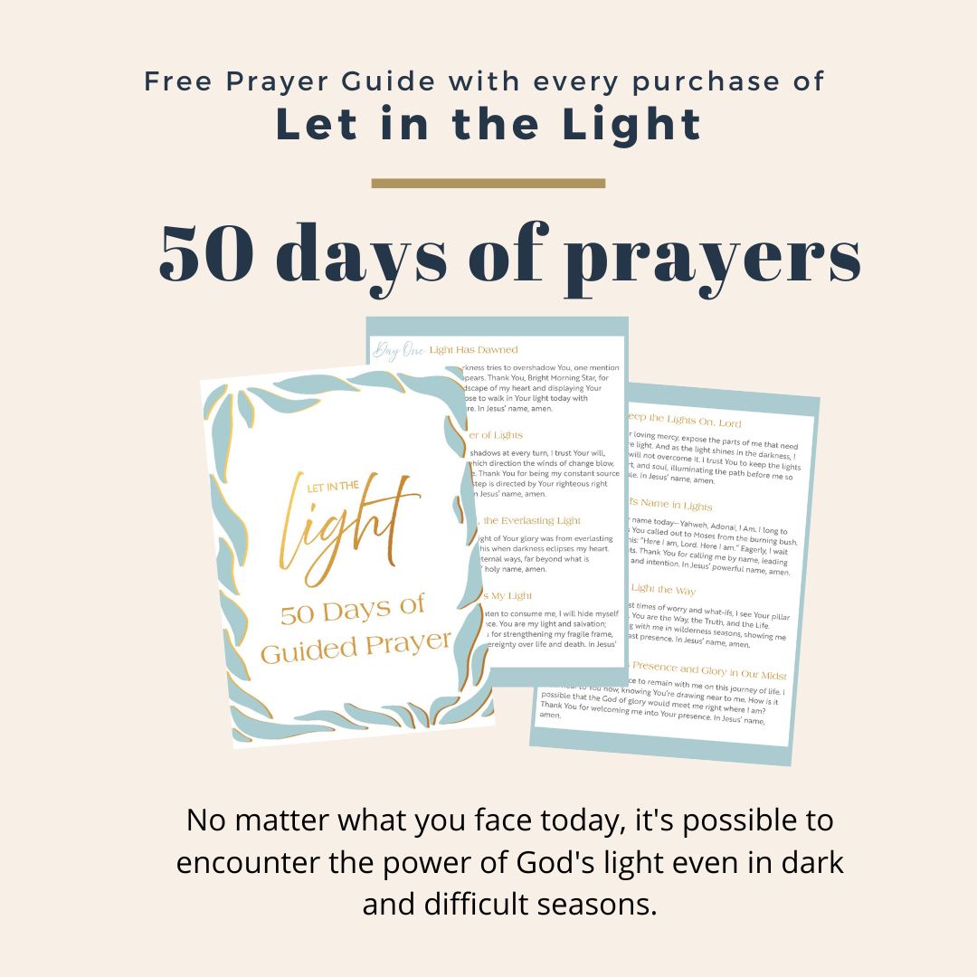 Let In the Light: 50 Devotions to Confidently Know God Is Good and Guiding Your Steps – A Daily Devotional for Advent and Christmas