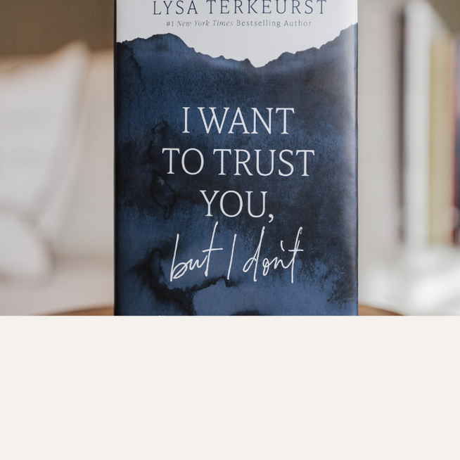 I Want to Trust You, but I don't book - Relationships and Family Category