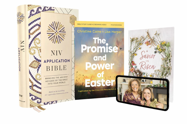 The Promise and Power of Easter Study Guide + Devotional + Bible (Premium Bundle)