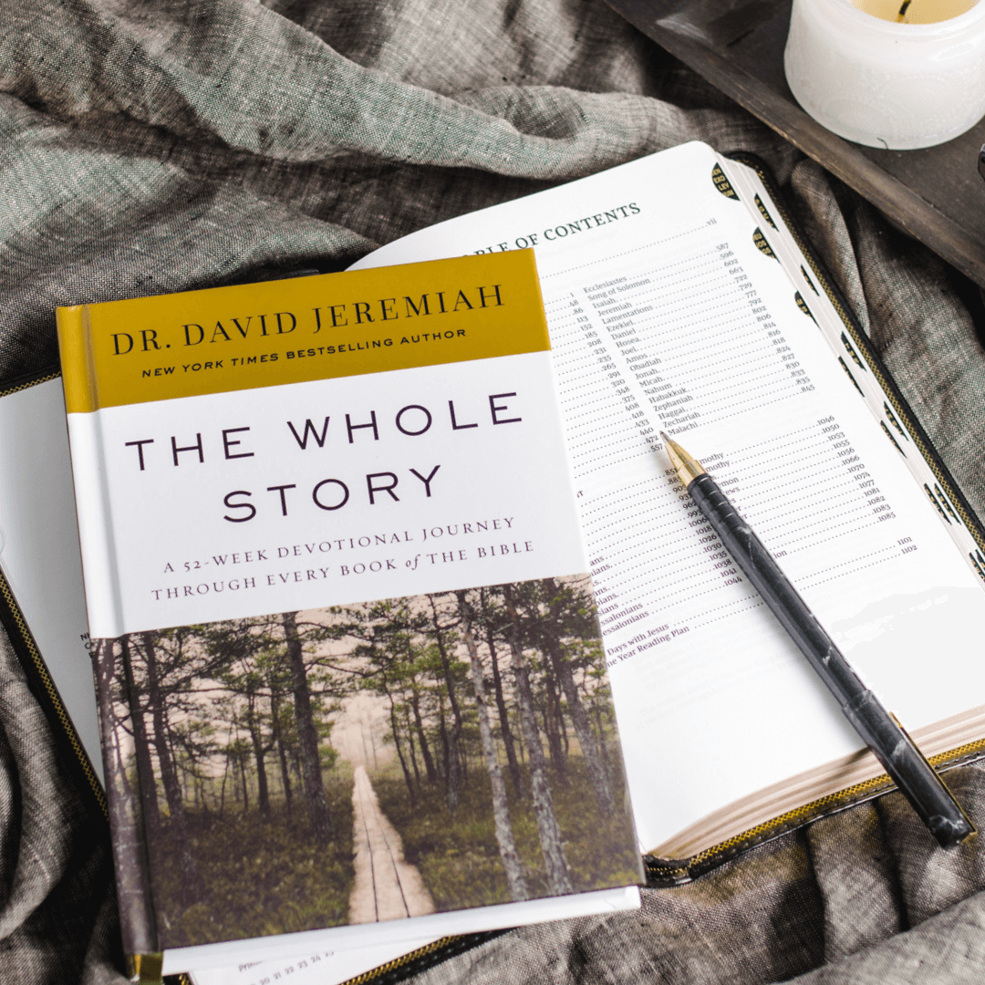 The Whole Story: A 52-Week Devotional Journey Through Every Book of the Bible