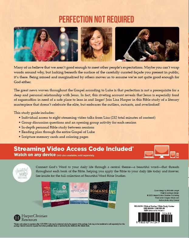 Luke Bible Study Guide + Streaming Video by Lisa Harper - Beautiful ...