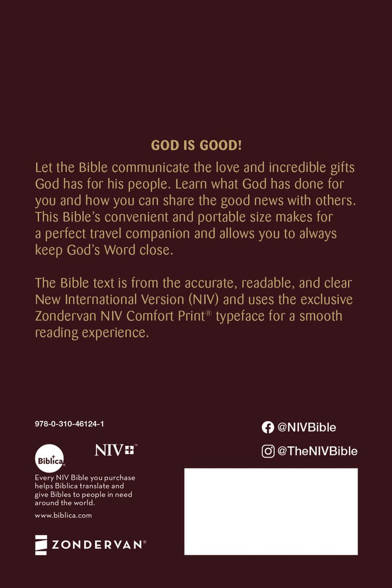 NIV, Holy Bible, Compact, Comfort Print