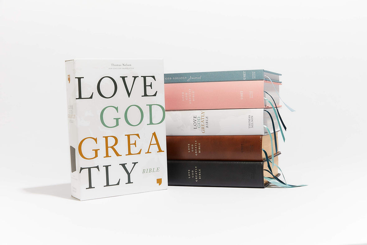 NET, Love God Greatly Bible, Comfort Print