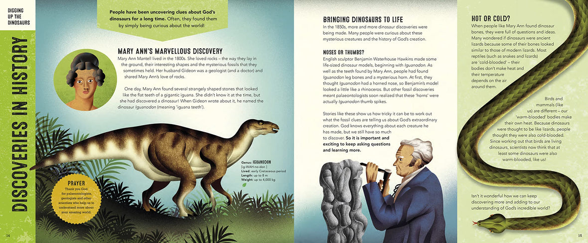 –　God　Store　Made　of　the　Facts　Dinosaurs:　Full　Dinotastic　Illustrations　and　FaithGateway