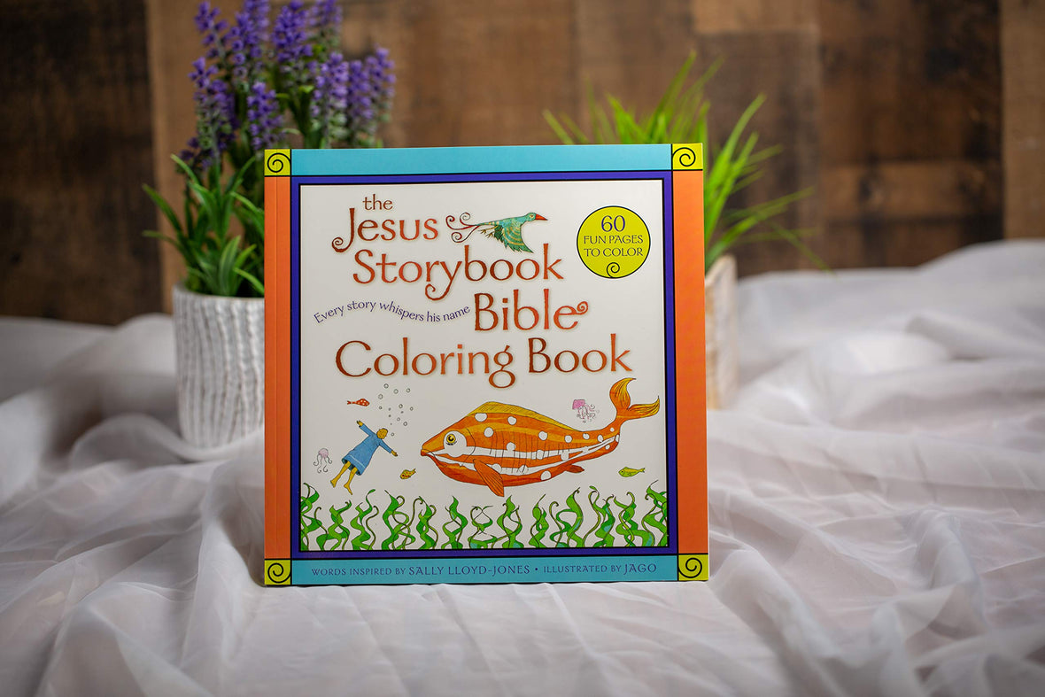 The Jesus Storybook Bible Coloring Book for Kids: Every Story Whispers His Name