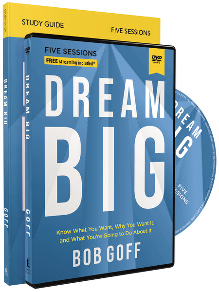 Dream Big Study Guide + Book Bundle