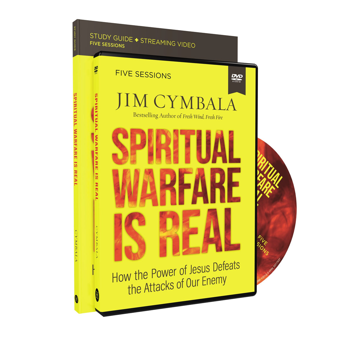 Spiritual Warfare Is Real Study Guide with DVD: How the Power of Jesus Defeats the Attacks of Our Enemy
