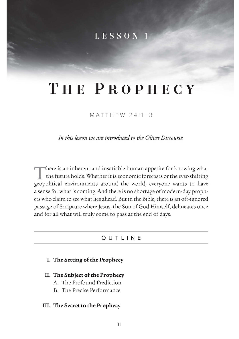The World of the End Bible Study Guide: How Jesus’ Prophecy Shapes Our Priorities