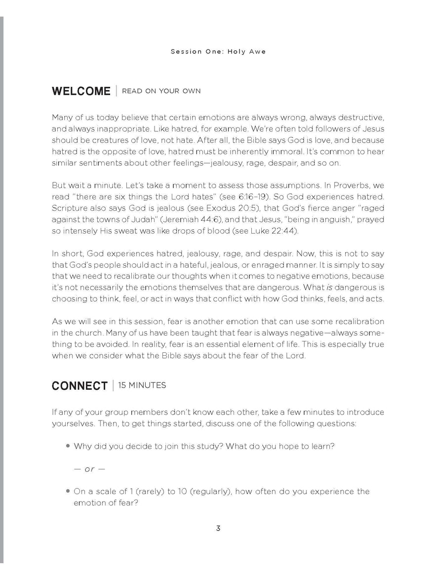 The Awe of God Bible Study Guide plus Streaming Video – FaithGateway