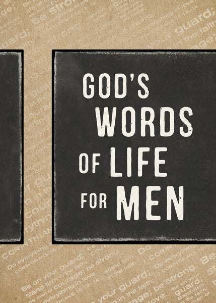 God's Words of Life for Men: Inspiring Devotions and Bible Verses for ...