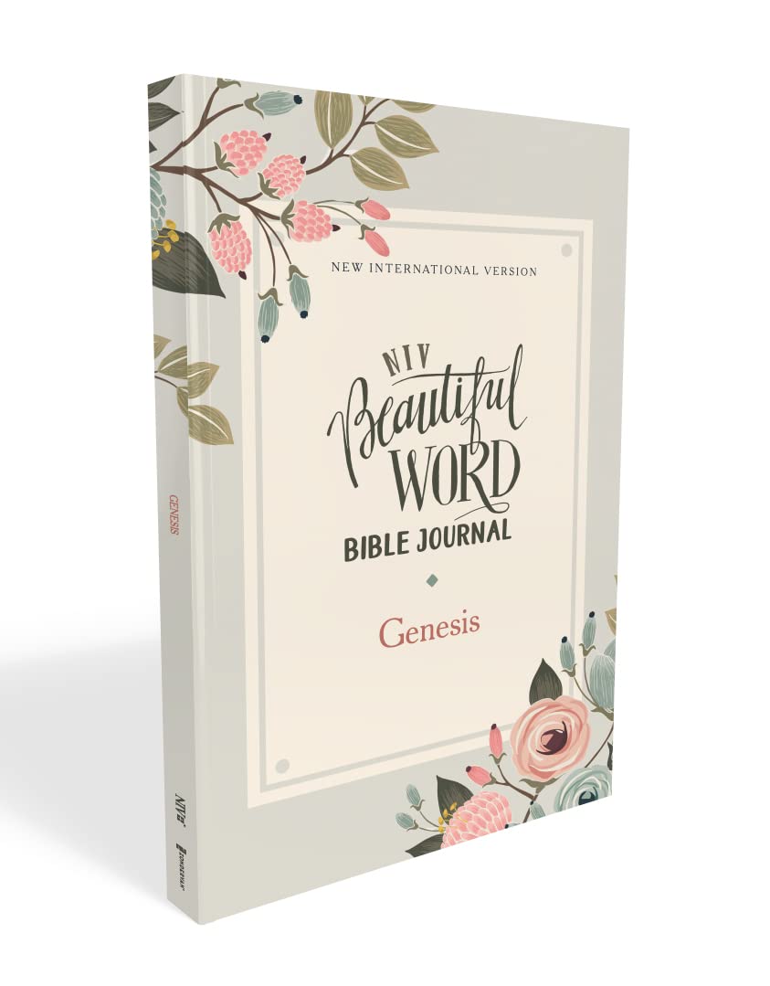 NIV, Beautiful Word Bible Journal, Genesis, Paperback, Comfort Print