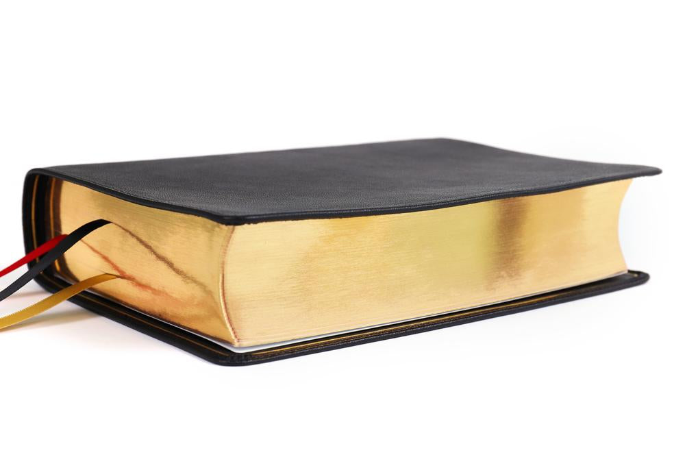 Leather Black Regular Scripture Case