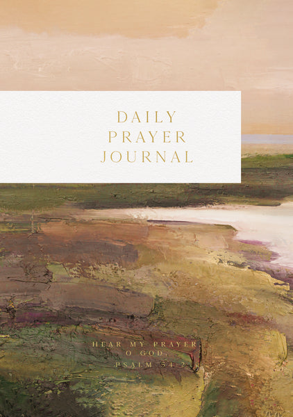 Daily Prayer Journal, Hardcover – FaithGateway