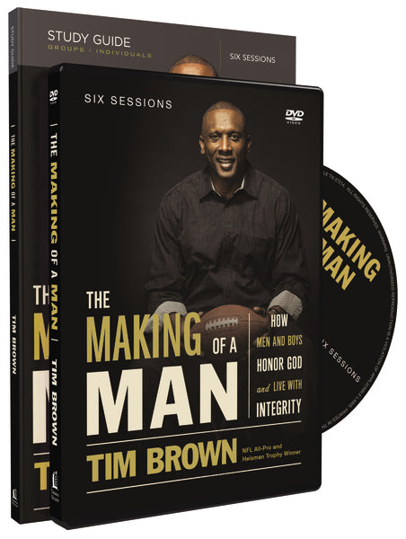 The Making of a Man Study Guide with DVD by Tim Brown