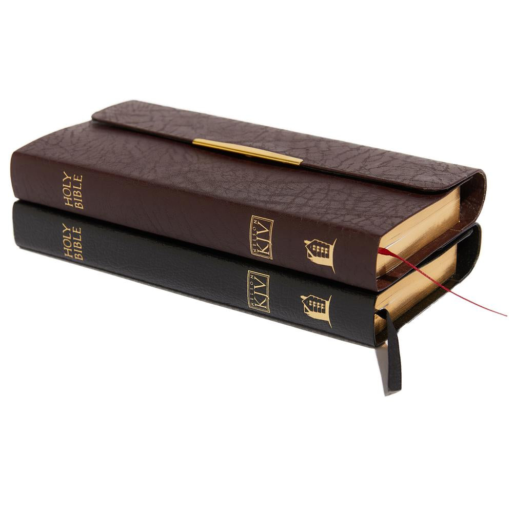 KJV, Checkbook Bible, Compact, Wallet Style, Red Letter Edition: Holy Bible, King James Version