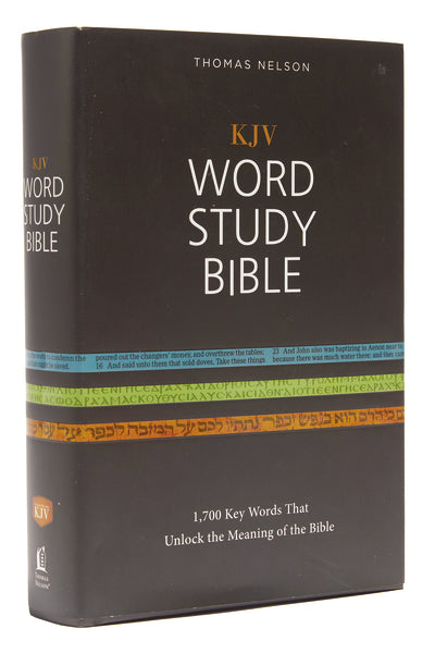 KJV, Word Study Bible, Red Letter Edition: 1,700 Key Words that Unlock ...