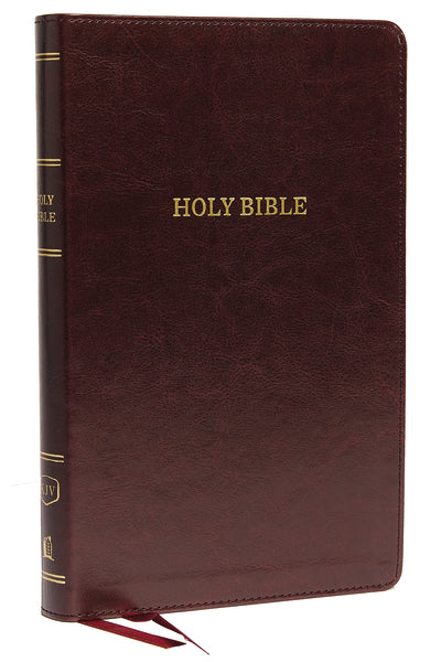 KJV, Deluxe Thinline Reference Bible, Red Letter Edition, Comfort Prin ...