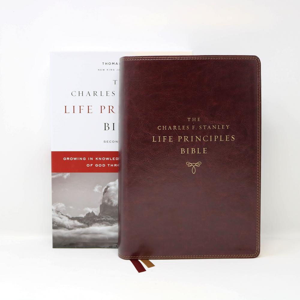 NKJV, Charles F. Stanley Life Principles Bible, 2nd Edition 
